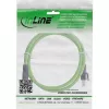 InLine Industrial network cable, M12 4-pin D-coded male plug to RJ45, PUR 20m