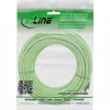 InLine Industrial network cable, M12 8-pin X-coded to RJ45 plug, Cat.6A PUR 20m