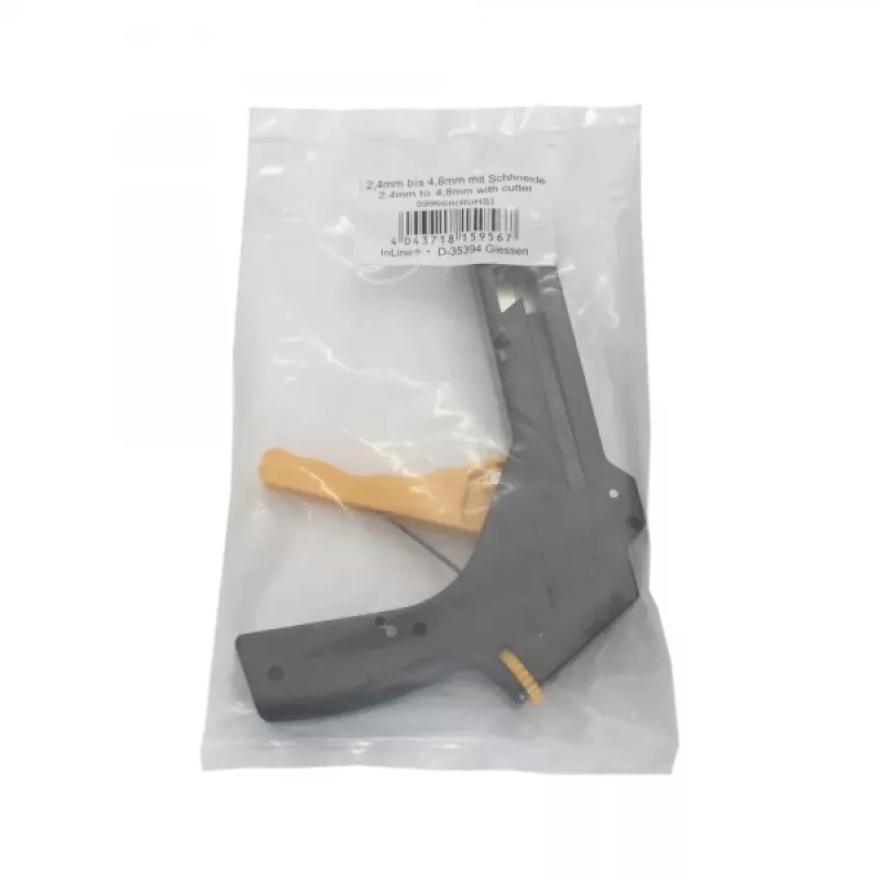 Cable Tie Gun with Cutter InLine 2.4–4.8 mm tensioning and cutting tool