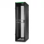 APC NetShelter SX Server Rack Gen 2, 48U, 2258H x 600W x 1070D mm, with Sides, Black