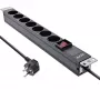 InLine 16411S surge protector Black 7 AC outlet(s) 2 m