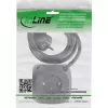 InLine Charging Cube InLine 16499B 3x earthing contact 2x USB-C 2x USB-A black 2m
