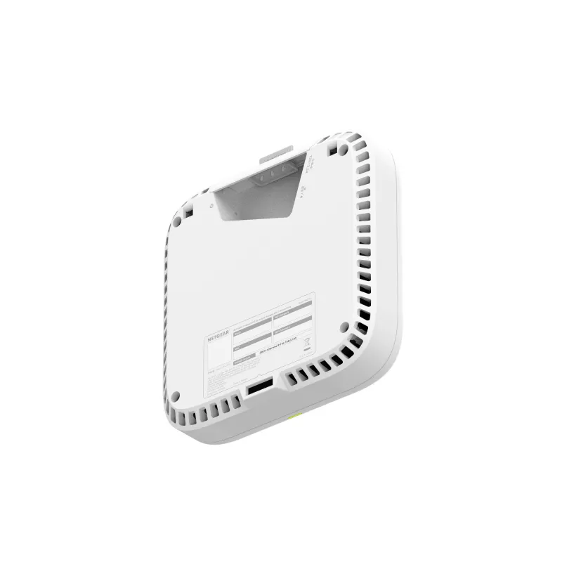 Wireless Access Point Netgear WBE718 — Tri‑band 2.4/5/6 GHz, 9400 Mbps, PoE, 1x 2.5GbE, white