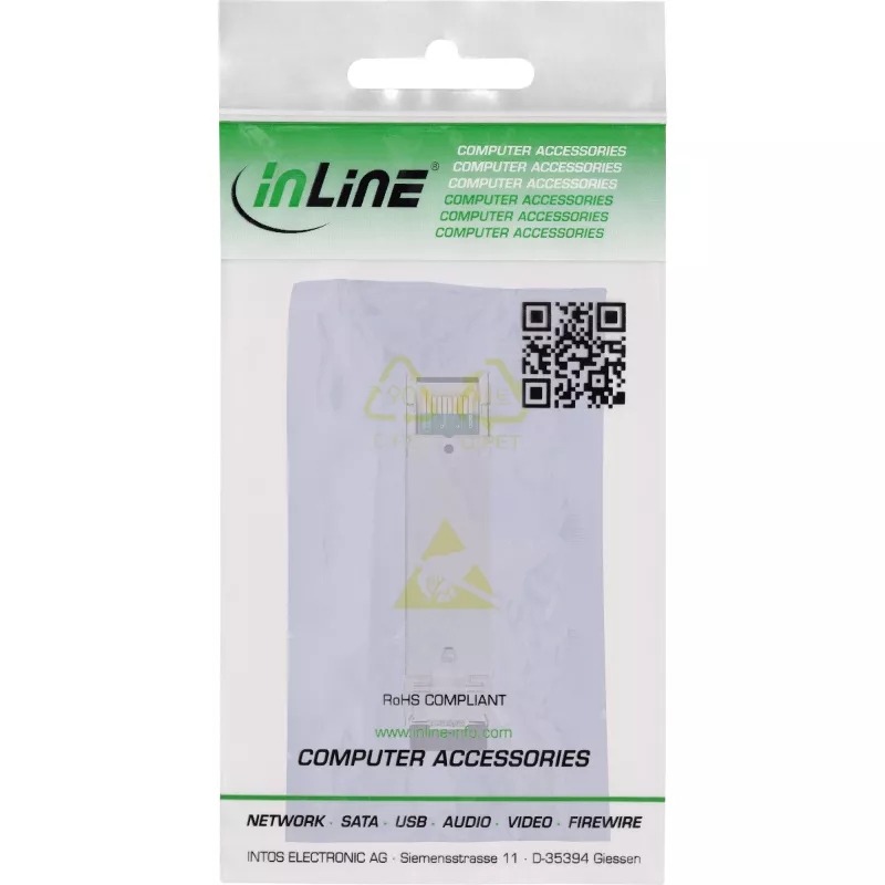 InLine SFP Module Fiber LX 1310nm singlemode with LC sockets, 20km, 1.25Gb/s
