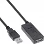 InLine USB 2.0 active extension, USB-A male/female, 7.5m