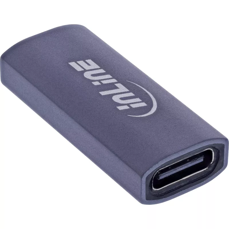 USB-C Gender Changer InLine 35900E Grey Connector 1 USB-C Connector 2 USB-C