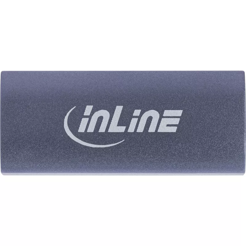 USB-C Gender Changer InLine 35900E Grey Connector 1 USB-C Connector 2 USB-C