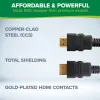 InLine HDMI cable, HDMI High Speed with Ethernet, male / male, black, 3m