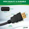 InLine HDMI cable, HDMI High Speed with Ethernet, male / male, black, 3m
