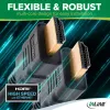 InLine HDMI cable, HDMI High Speed with Ethernet, male / male, black, 3m