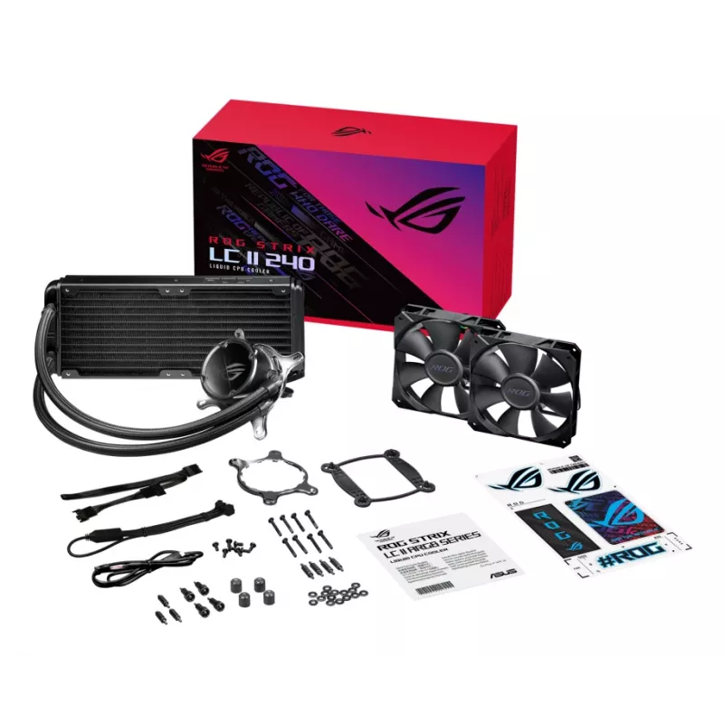 ASUS ROG STRIX LC II 240 Processor All-in-one liquid cooler 12 cm Black