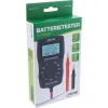 InLine Multifunction battery tester, measuring device with LCD display