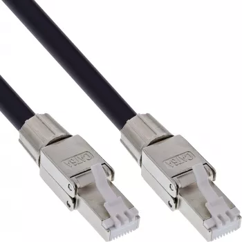 InLine Network cable reel IP67 Outdoor PUR, Cat.6A S/FTP, 50m