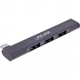 InLine Slim USB-C Hub, 4-port, USB 3.0 + 3x USB 2.0, slim design