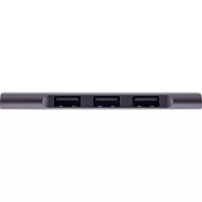InLine Slim USB-C Hub, 4-port, USB 3.0 + 3x USB 2.0, slim design