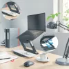 Leitz Ergo Adjustable Multi-Angle Laptop Stand, 80% recycled plastic