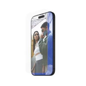 PanzerGlass SAFE. by ® Anti-Blue Light Screen Protector iPhone 16 | 15 | Ultra-Wide Fit