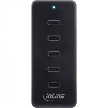 InLine USB-C extension 5-port 100W indoor charger universal compatibility