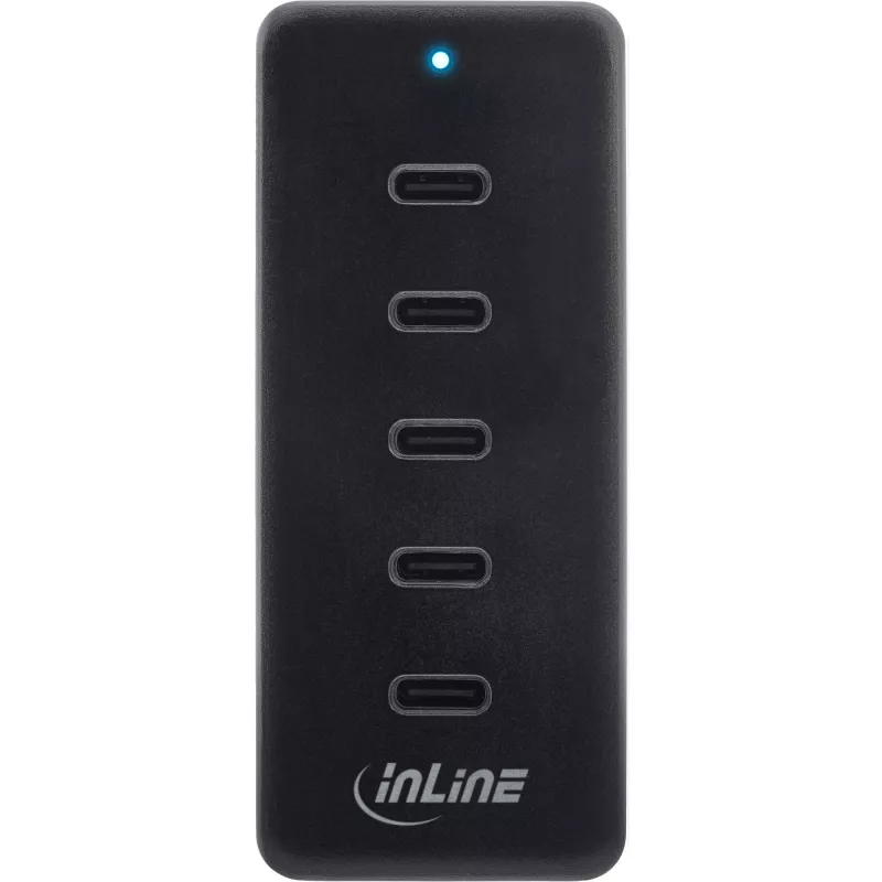 InLine USB-C extension 5-port 100W indoor charger universal compatibility