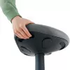 Office chair Leitz 65450089 Padded seat Grey Plastic frame