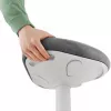 Office chair Leitz 65450085 Padded seat Grey Plastic frame