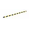 Durable S10 Plastic Flat Tape 1000mm Black Yellow 40mm