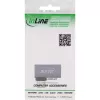 InLine USB4 adapter, USB-C male/female right/left angled, aluminium, grey