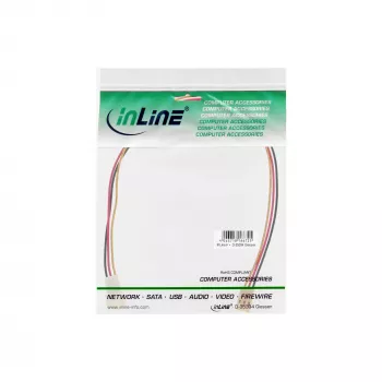 InLine Fan Cable Extension 3pin Molex male/female length 2m