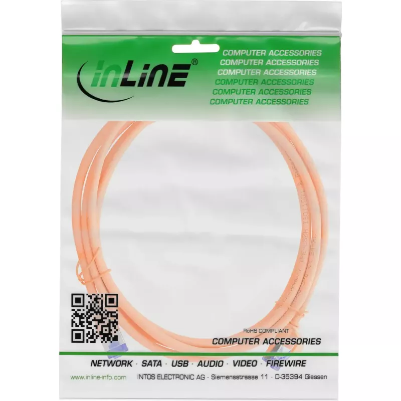InLine 74902O networking cable Orange 2 m Cat6a S/FTP (S-STP)