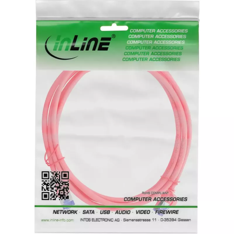 InLine 74907R networking cable Red 7.5 m Cat6a S/FTP (S-STP)