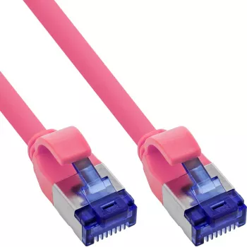 InLine 74901M networking cable Magenta 10 m Cat6a S/FTP (S-STP)