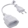 InLine 16680W power cable White 0.2 m CEE7/16