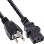 InLine 16658J power cable Black 1.8 m Power plug type B IEC C13