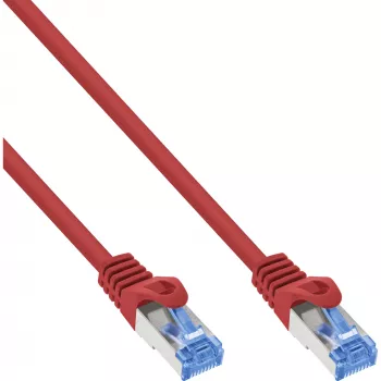 InLine 72600R networking cable Red 10 m Cat6a S/FTP (S-STP)