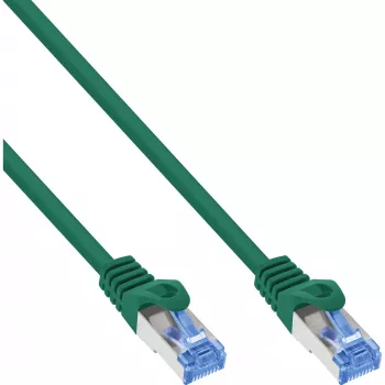 InLine 72605G networking cable Green 5 m Cat6a S/FTP (S-STP)