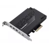 Interface card ASUS ThunderboltEX 5 — PCIe 4.0, Intel JHL9580, Mini DisplayPort, USB 2.0, 120 Gbit/s