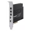 Interface card ASUS ThunderboltEX 5 — PCIe 4.0, Intel JHL9580, Mini DisplayPort, USB 2.0, 120 Gbit/s