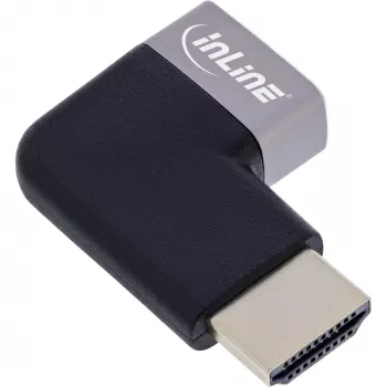 HDMI Gender Changer InLine 17991E Black Grey Gold Plated