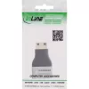 InLine 17991C cable gender changer HDMI A Mini HDMI C Black, Grey
