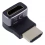 HDMI Gender Changer InLine 17991G Black Grey Gold Plated