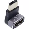HDMI Gender Changer InLine 17991G Black Grey Gold Plated