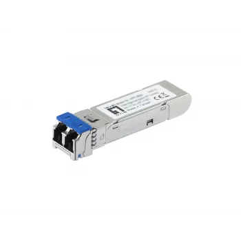 LevelOne 2.5Gbps Single-mode Industrial SFP Transceiver, 40km, 1310nm, -40°C to 85°C