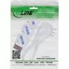 InLine 16431Z power extension 1.5 m 3 AC outlet(s) Indoor White