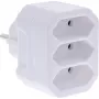 Power Plug Adapter Type F Type C InLine 16471A White