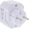 Power Plug Adapter Type F Type C InLine 16471A White