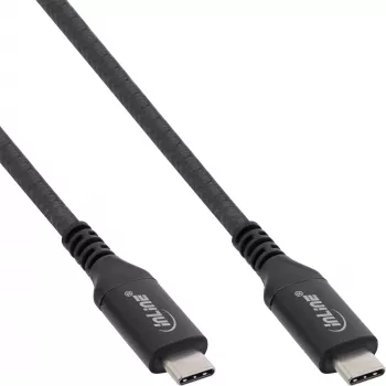 InLine 35904A USB cable USB4 Gen 3x2 1.5 m USB C Black