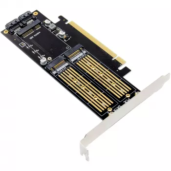 InLine 76660T interface cards/adapter Internal M.2, mSATA