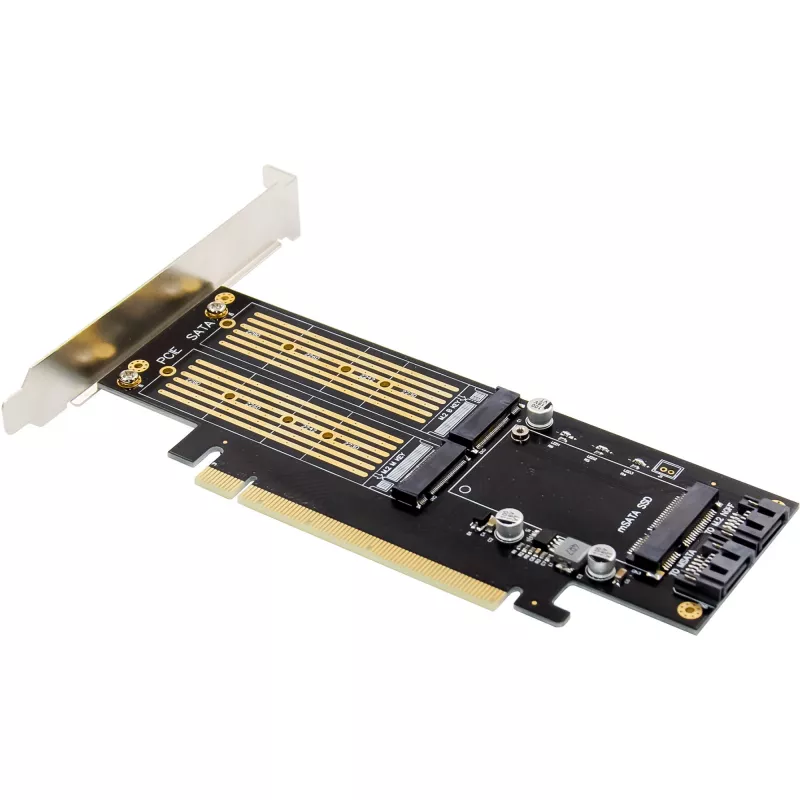 InLine 76660T interface cards/adapter Internal M.2, mSATA