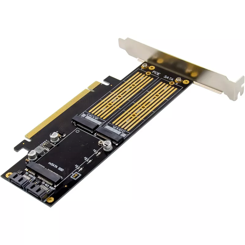 InLine 76660T interface cards/adapter Internal M.2, mSATA