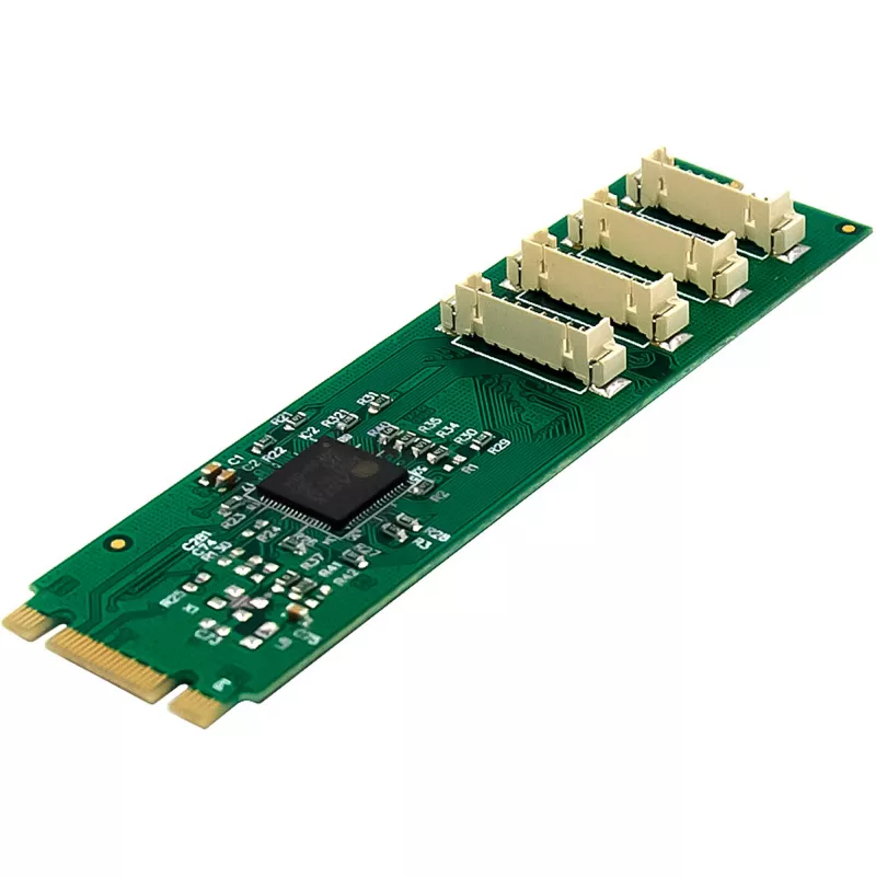 InLine 76660W Internal Serial Adapter M.2 Male ASIX AX99100 4 Gbit/s